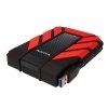 Adata Dysk twardy DashDrive Durable HD710 1TB 2.5 USB3.1 czerwony